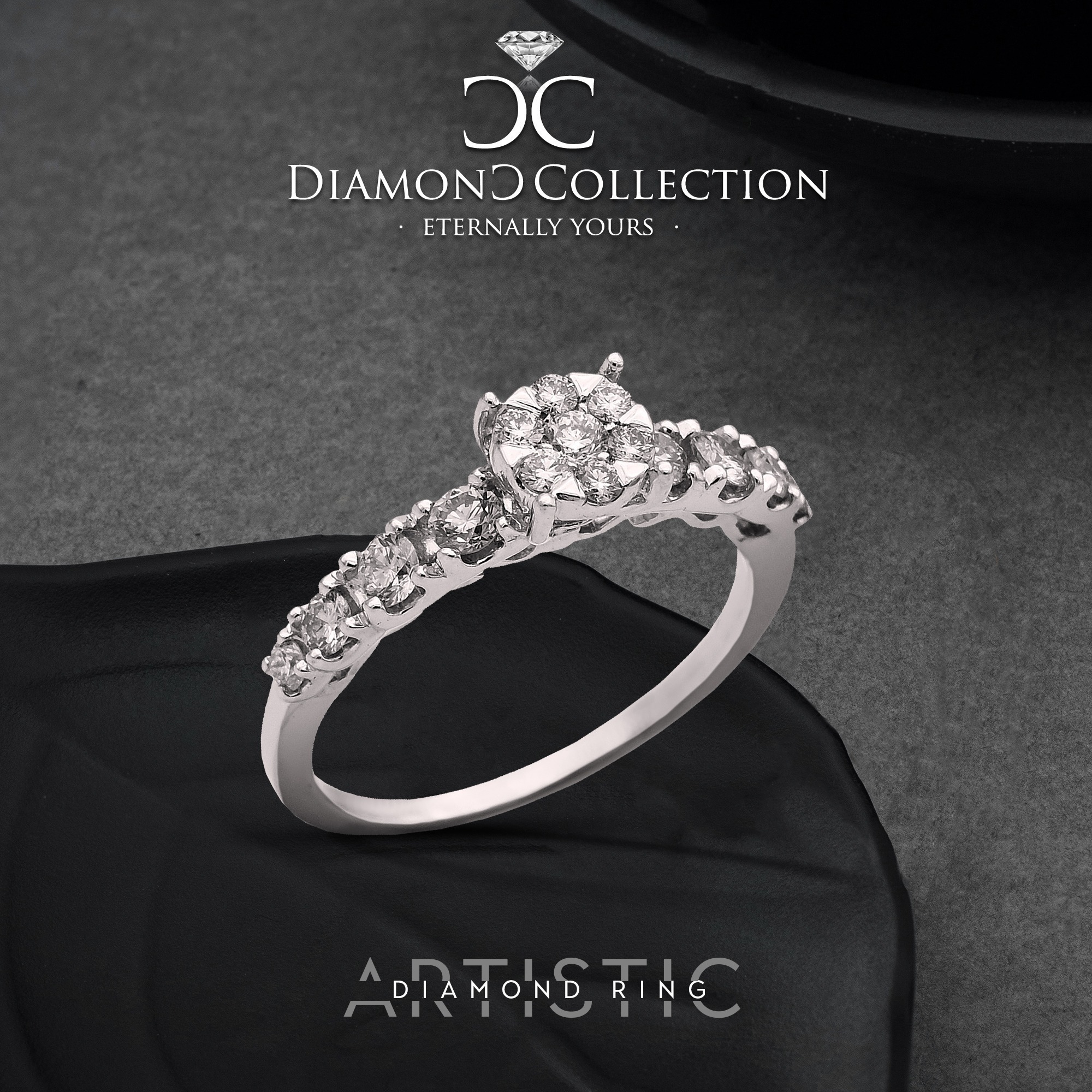 Artistic Diamond Ring