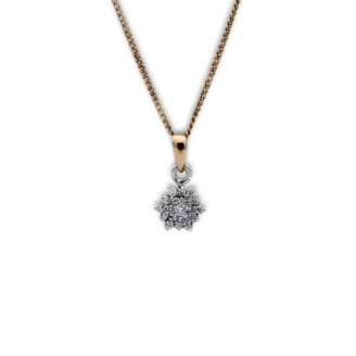 Shimmering diamond Locket